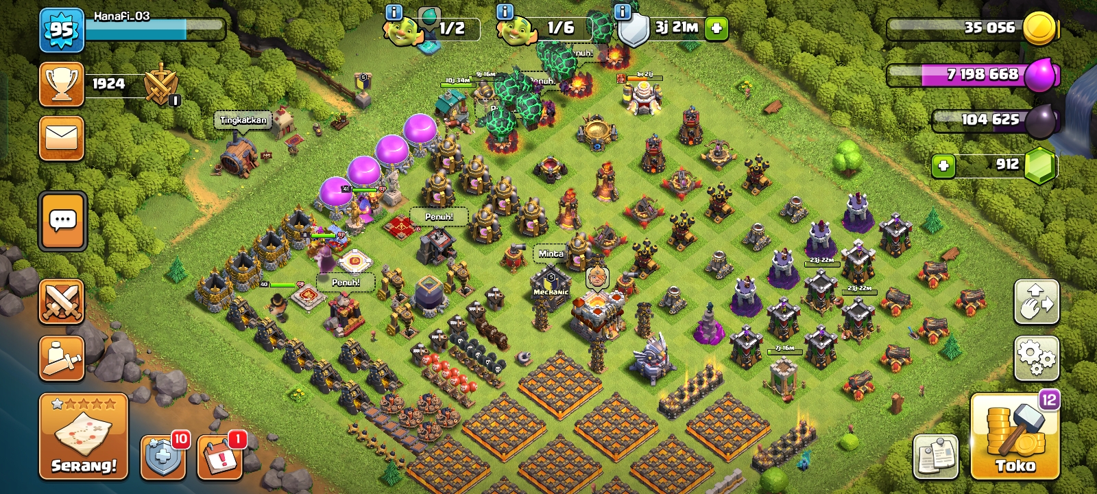 Clash of Clans Th 11