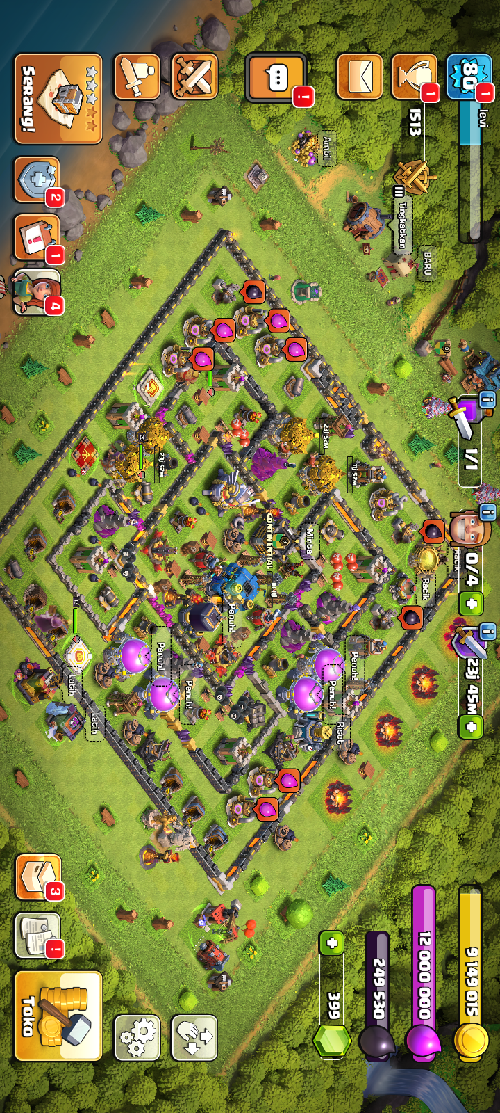 Akun coc th 12