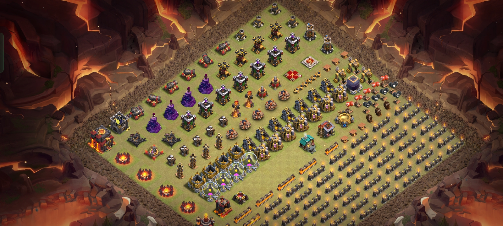 Akun Clash of Clans Th 10