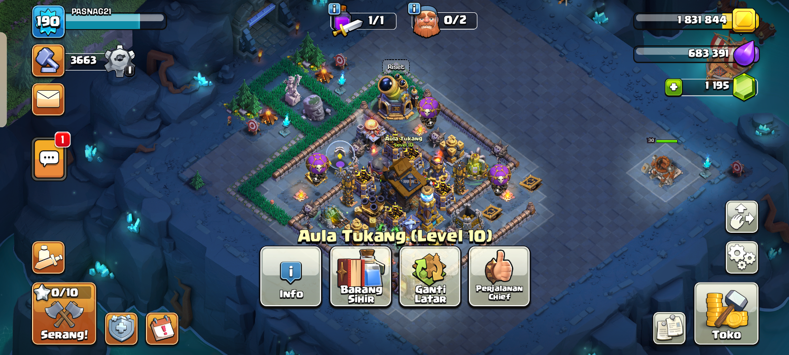 AKUN COC TH 14