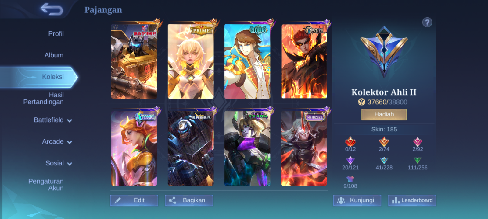 AKUN MOBILE LEGEND
