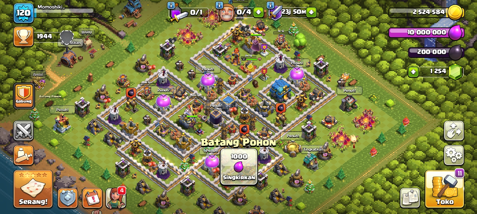 Akun coc th 12
