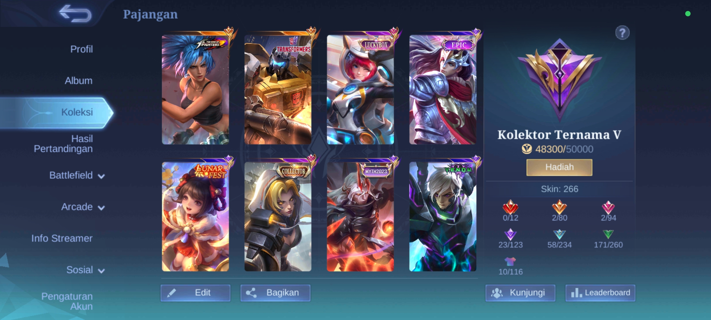 akun Mobile Legends