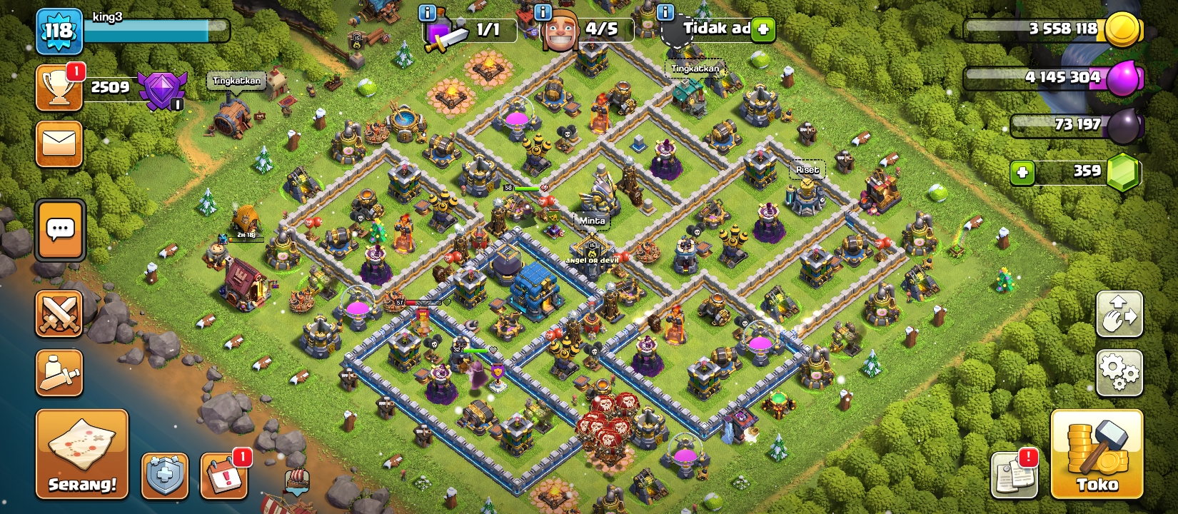 AKUN COC TH 12 SEMI