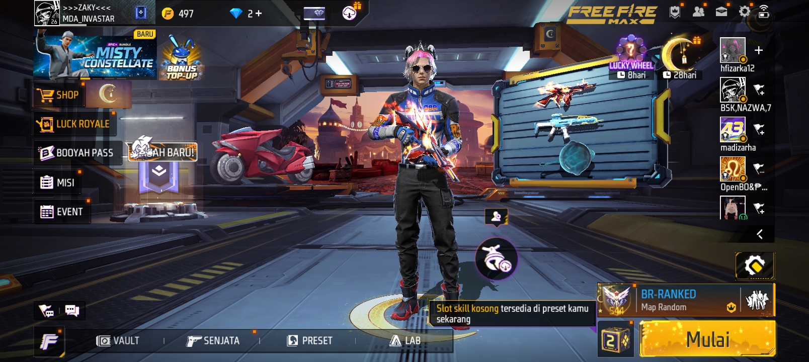 Ff server indo jual cepet bt mau