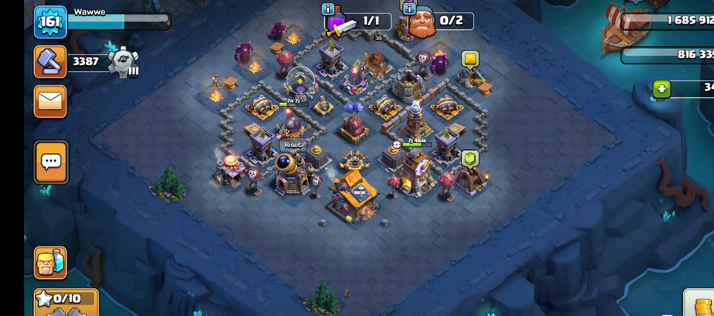 Akun coc th 14 beserta akun ml terkait satu email