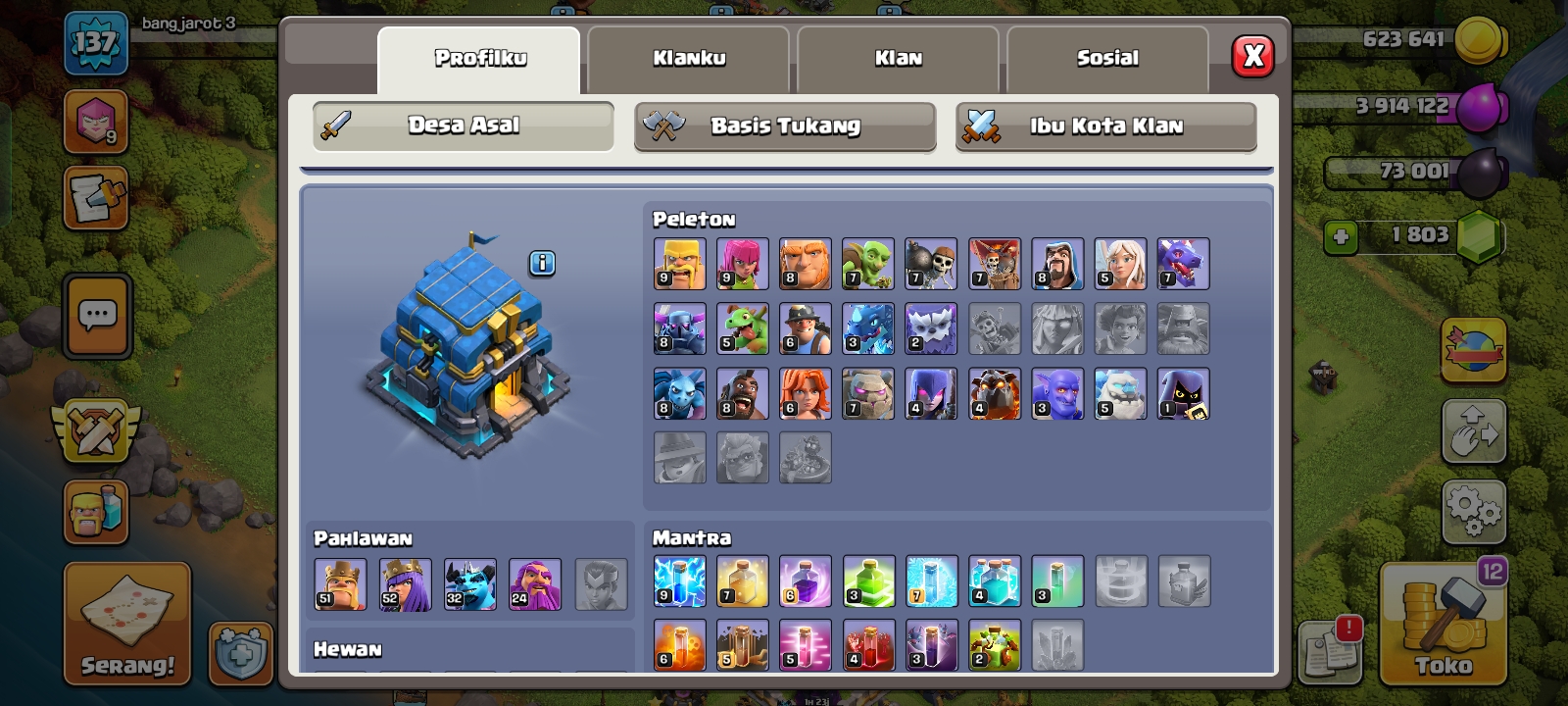 Akun coc