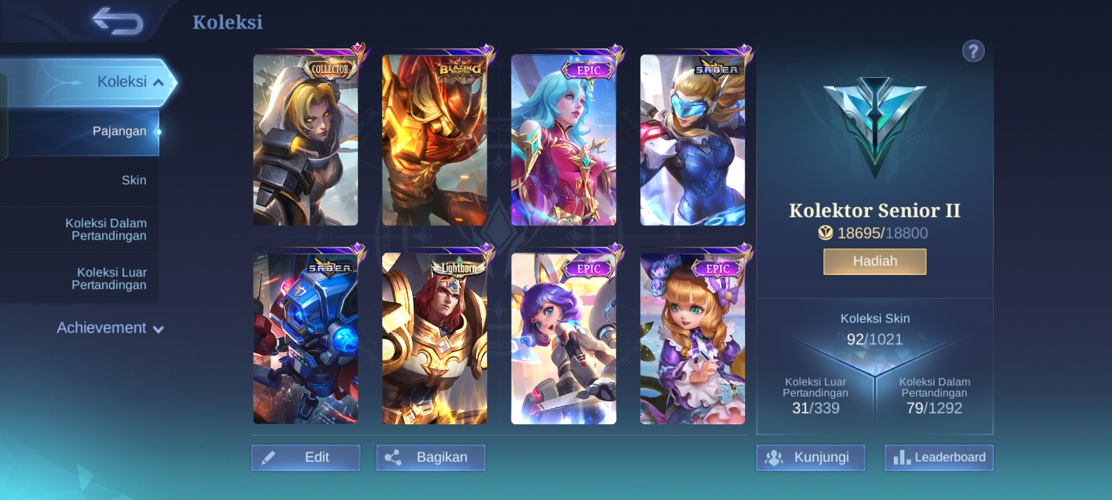 Akun mobile legends