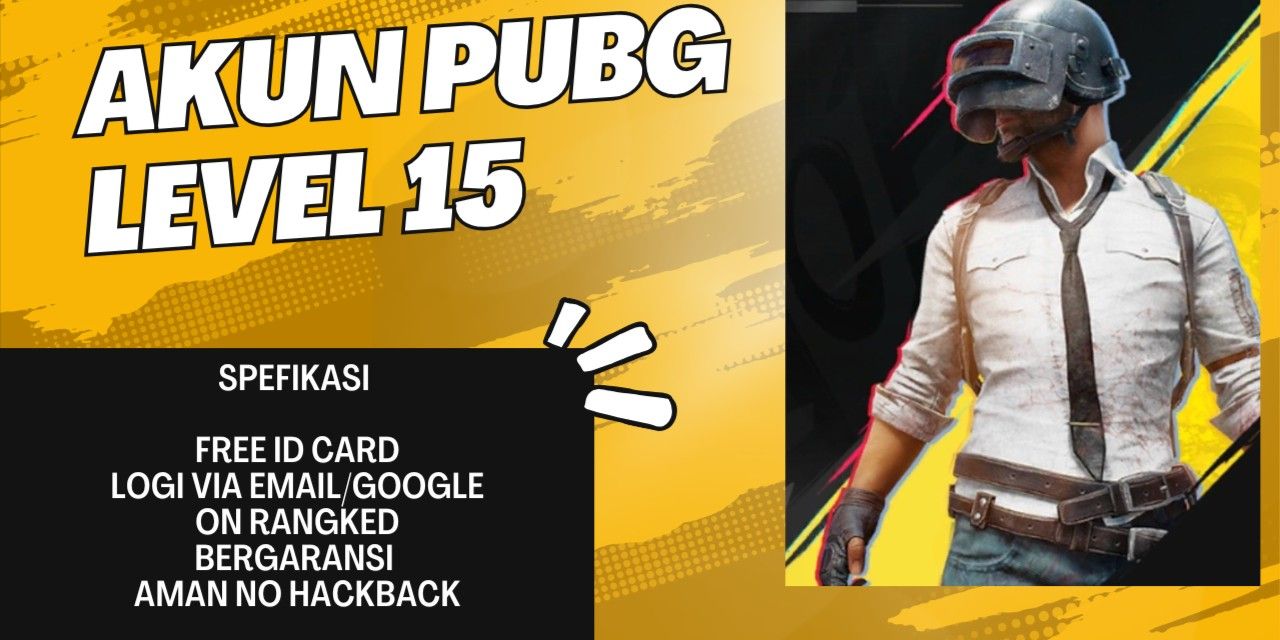 Akun Polosan Pubg level 15