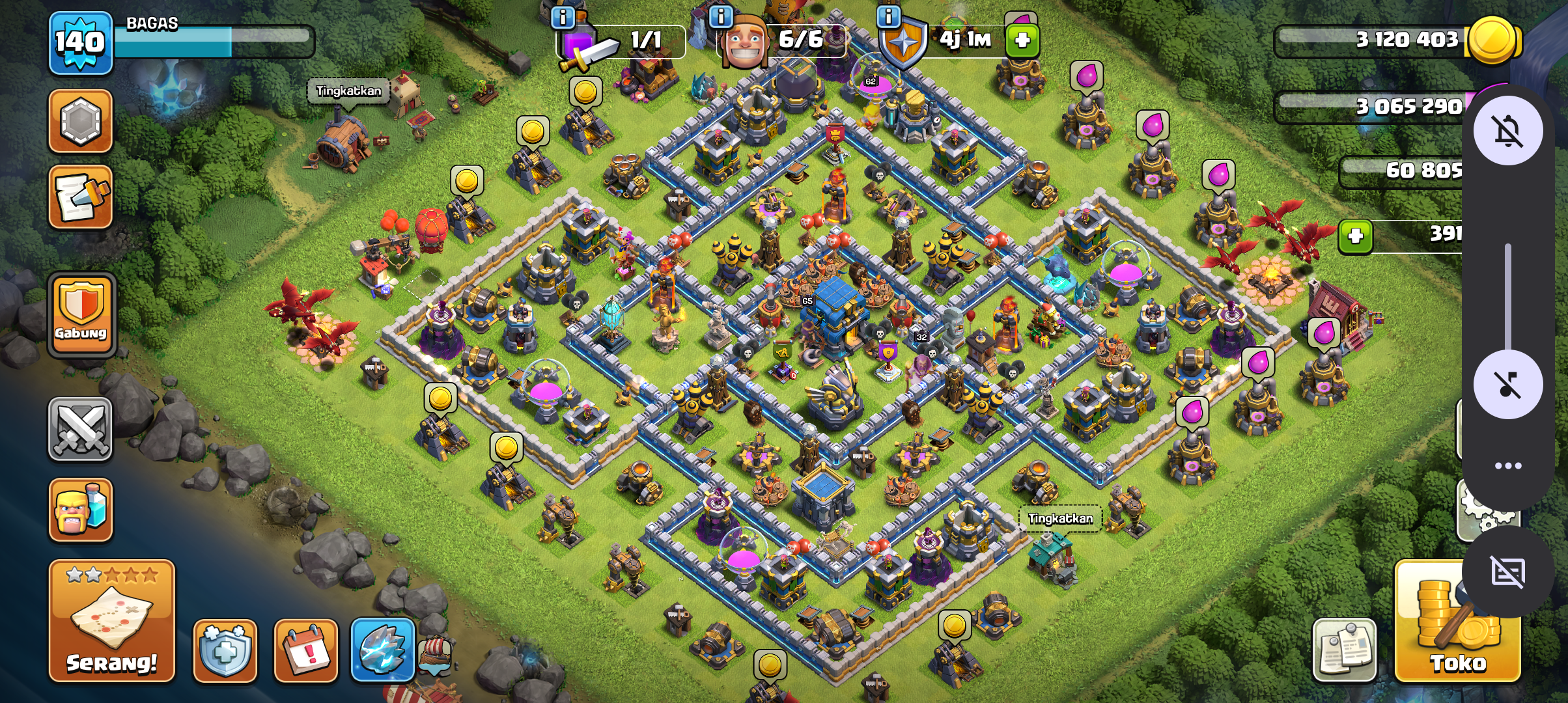 Akun COC TH 12