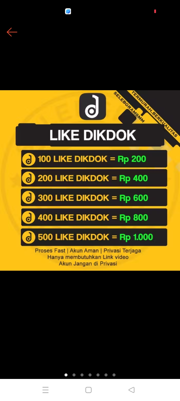 Jasa Like Tiktok