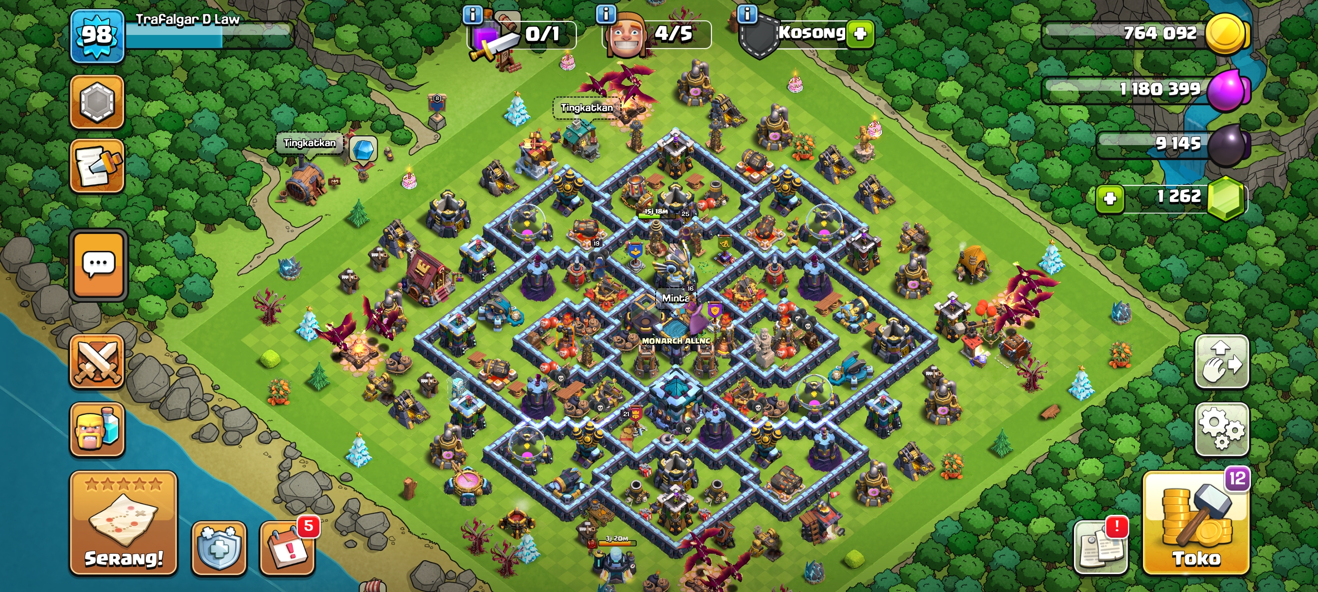 Akun coc th 13