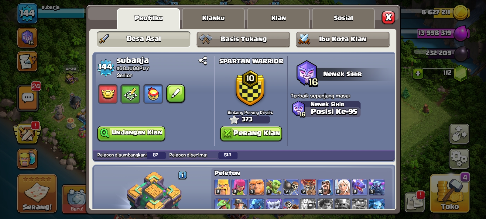 Akun coc