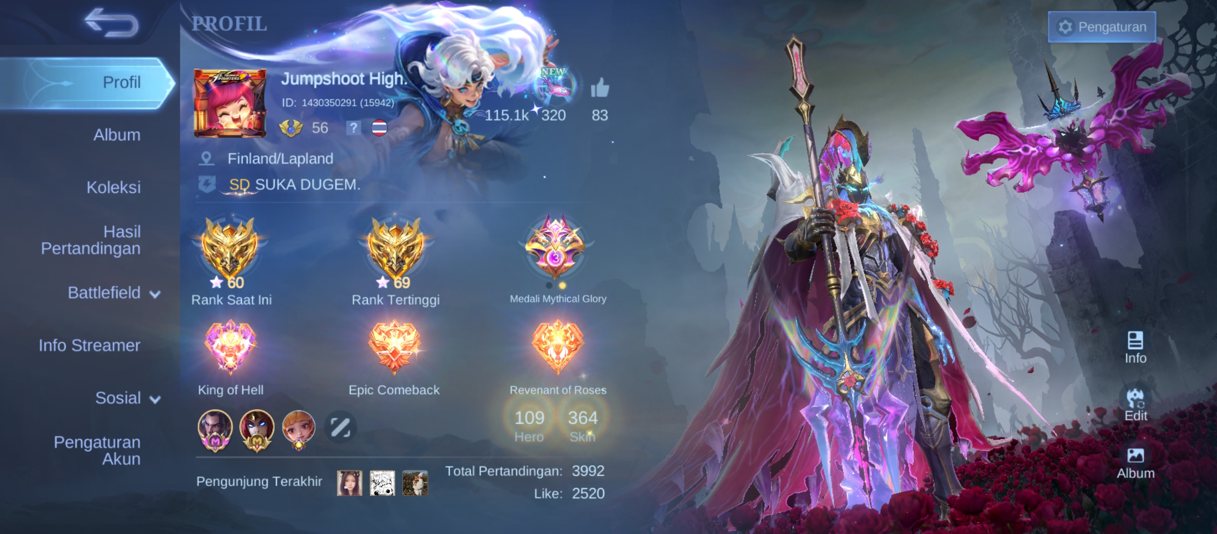 Jual Akun ML
