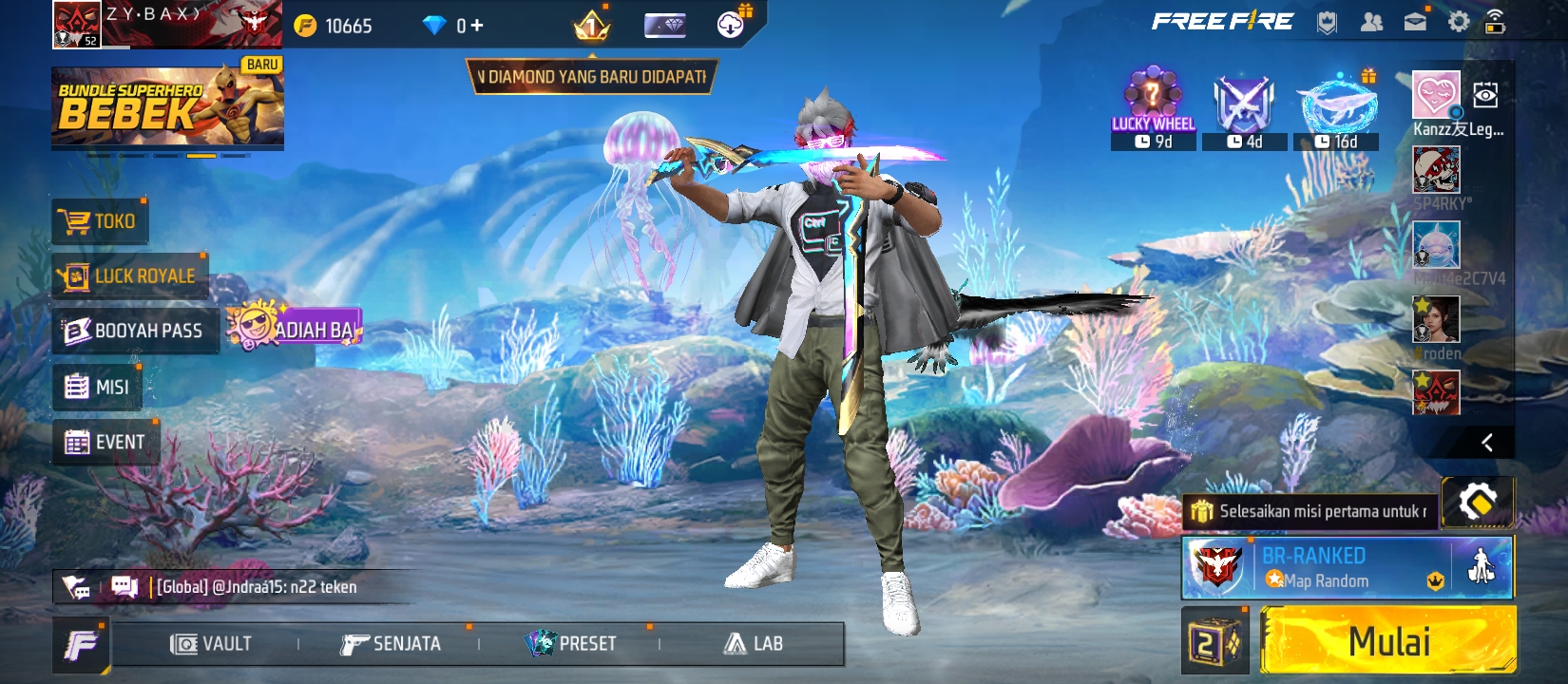 Akun ff murah