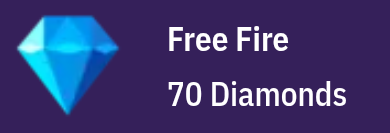 FF 💎70 DIAMOND