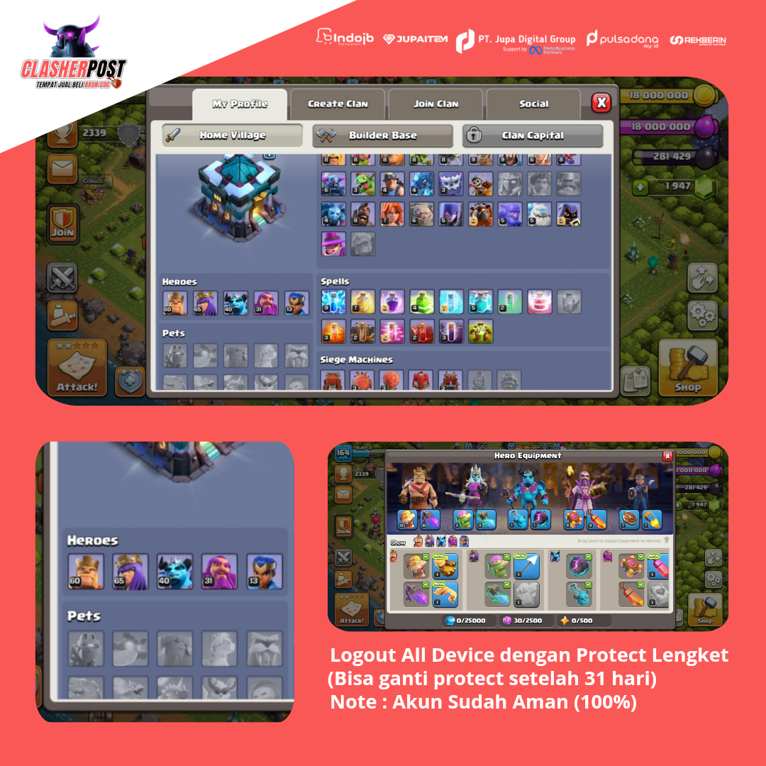 Siapa Cepat dia dapat (Akun Admin) Anti HackBack 💯%