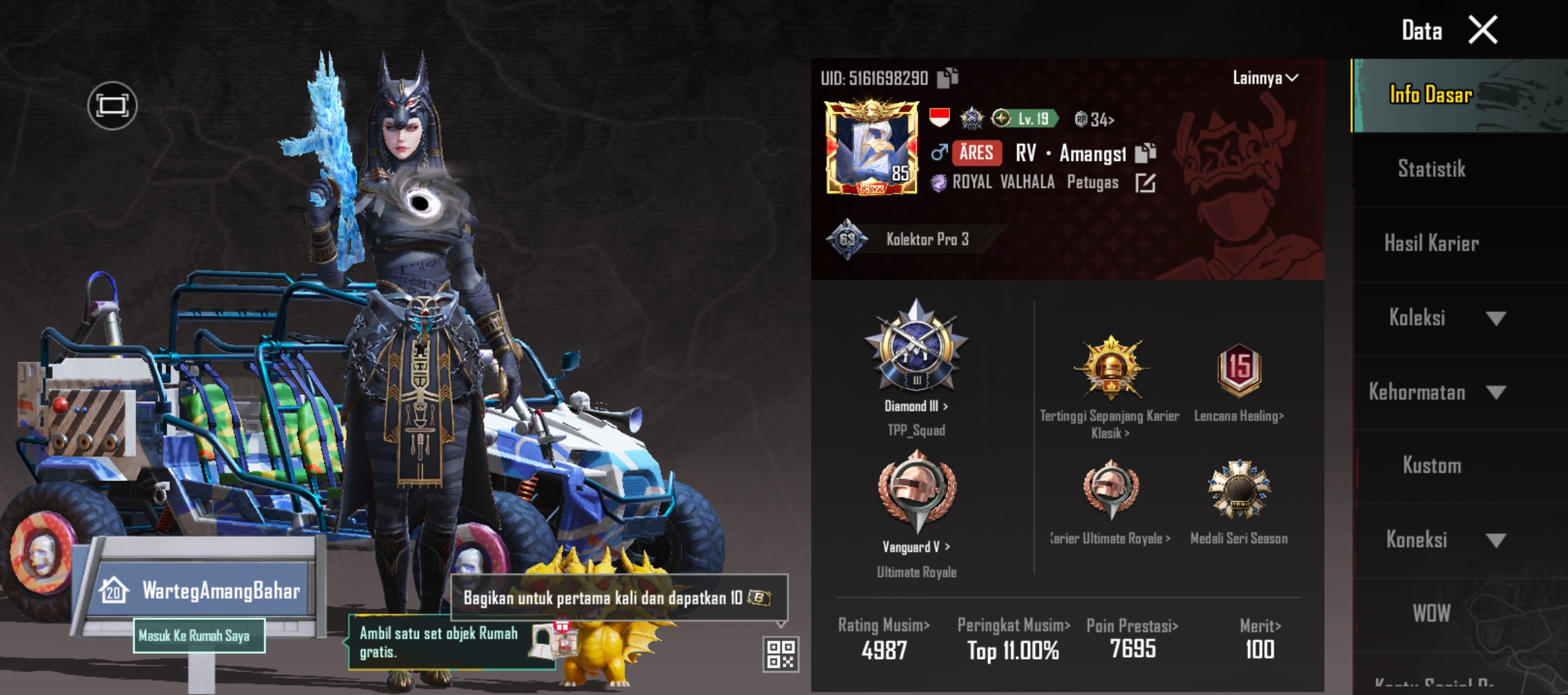 Di Jual Akun Sultan PUBG Mobile Murah