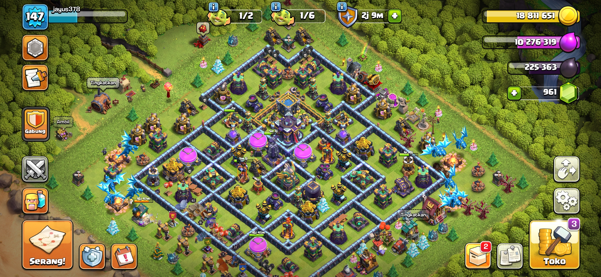 TH 15 jual cepat