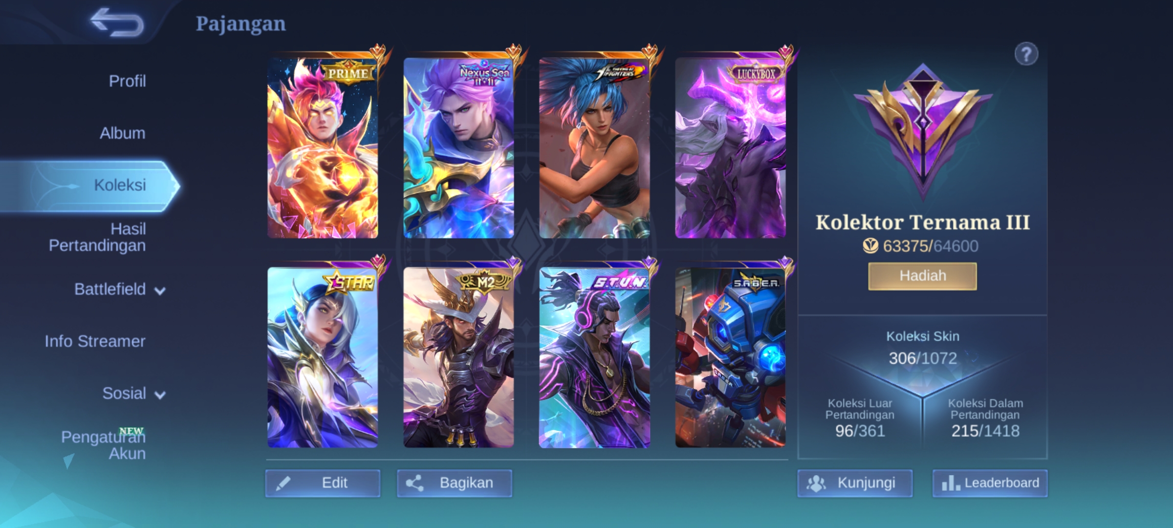 Akun Mobile Legends
