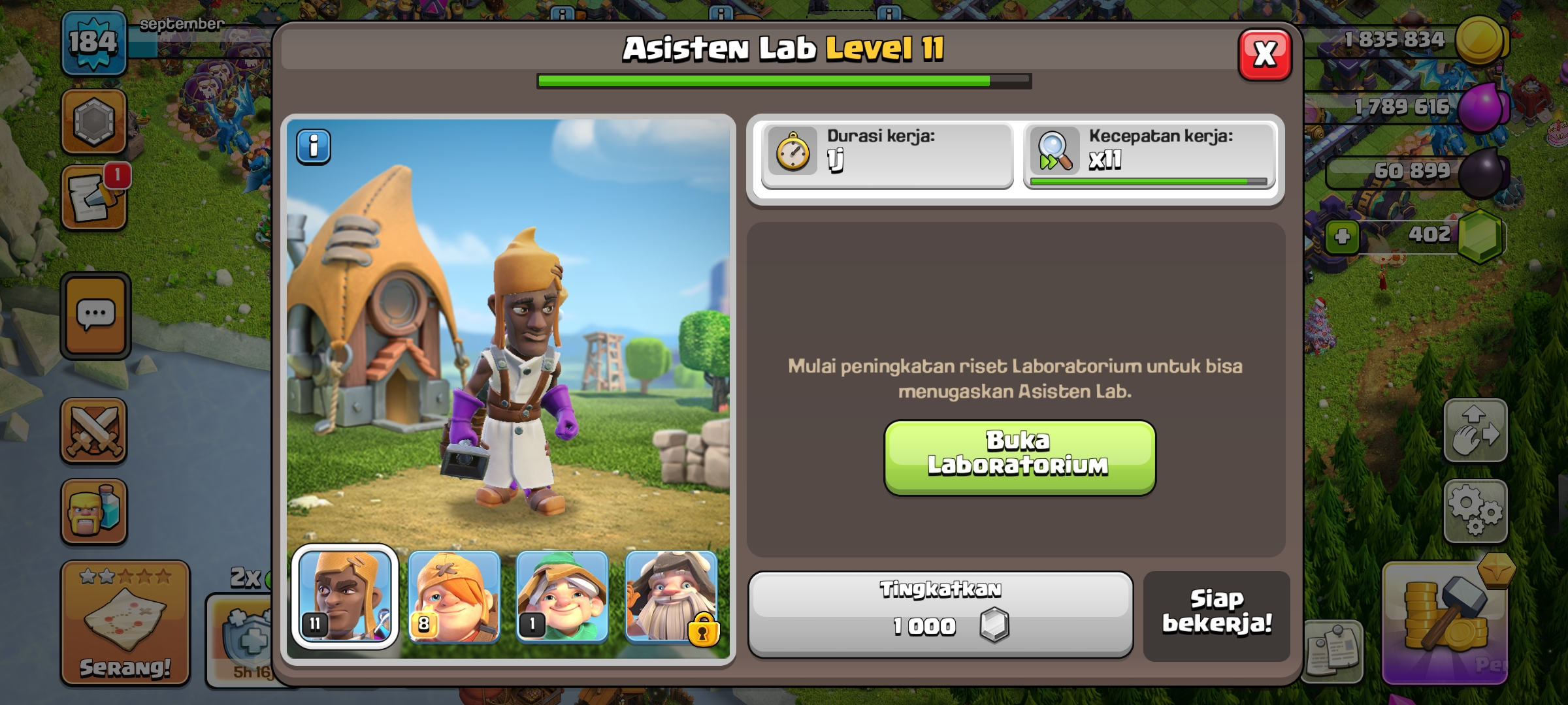 Akun coc th 15 ✅