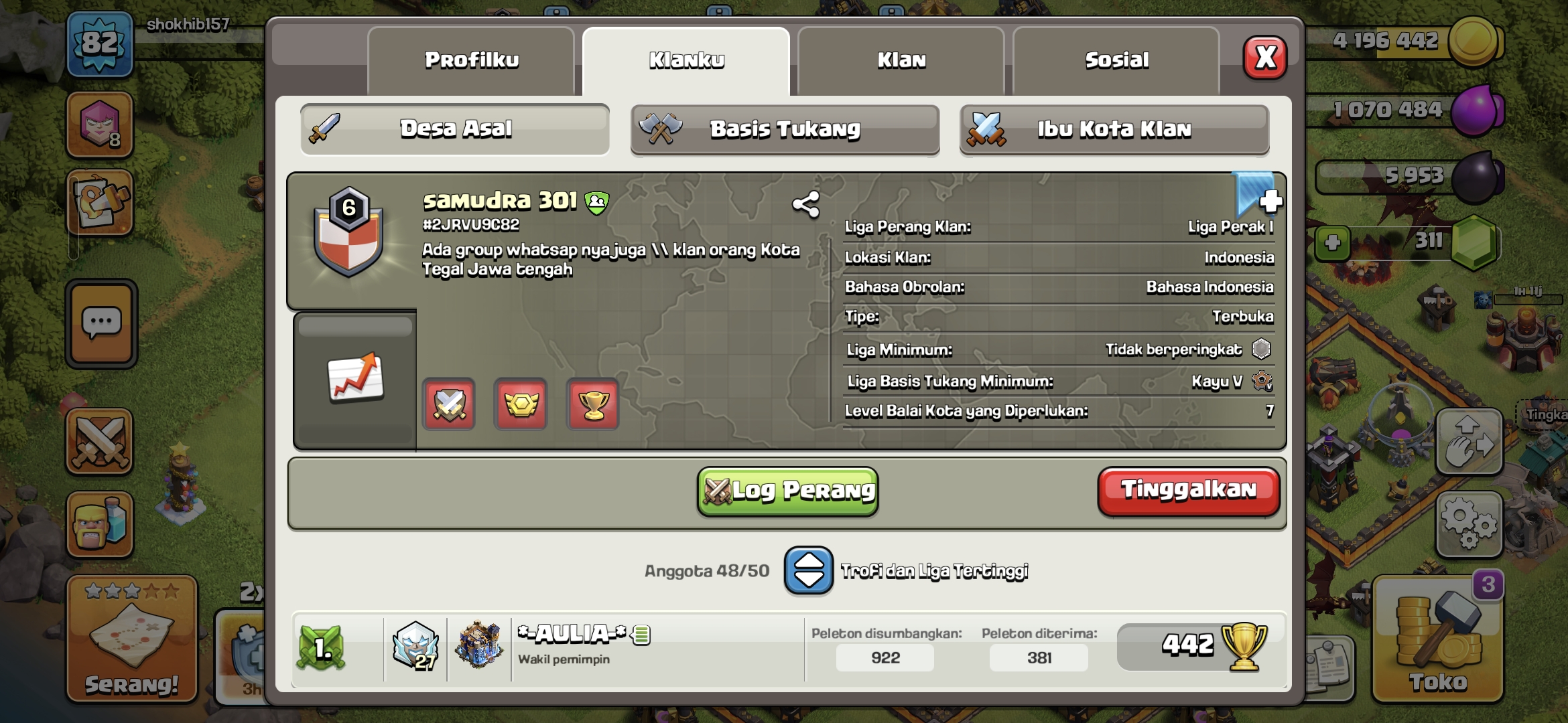 Th 12 hampir max level tinggal pake