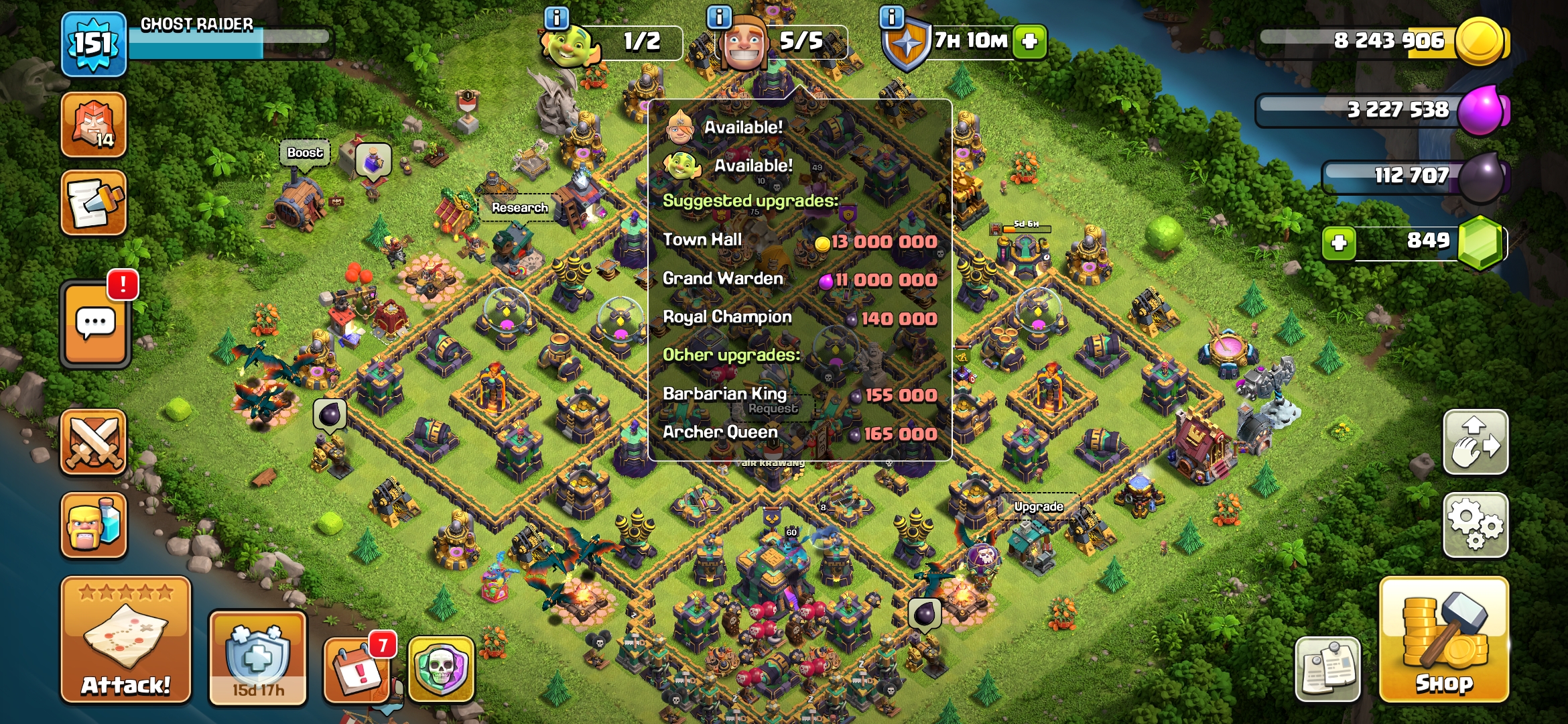 Coc Th 14 Max