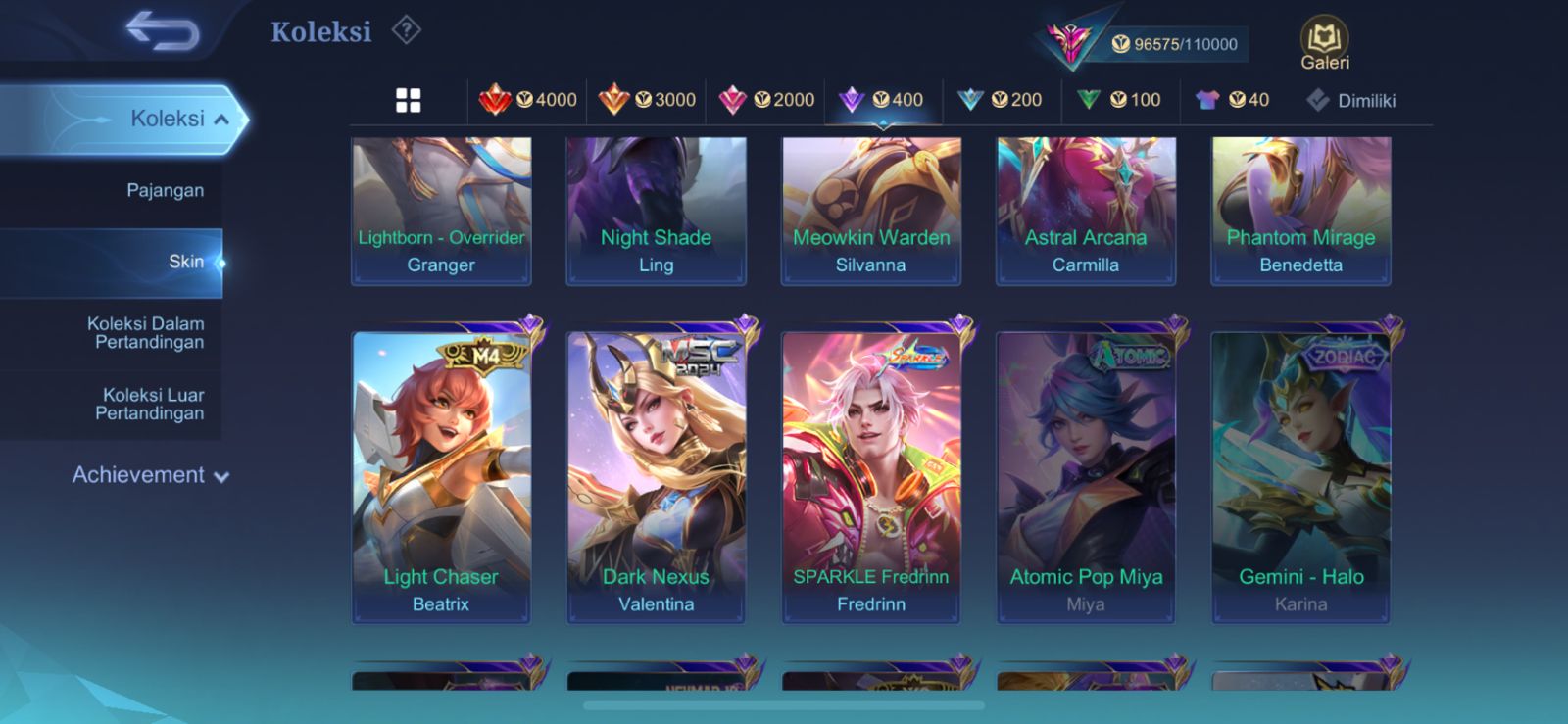 Akun Mobile legend