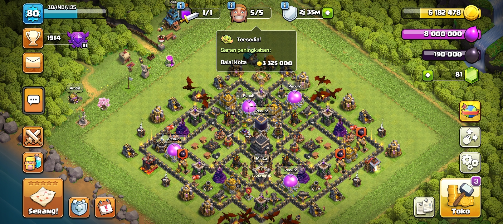 AKUN TH 9 FULL MAX MURAH