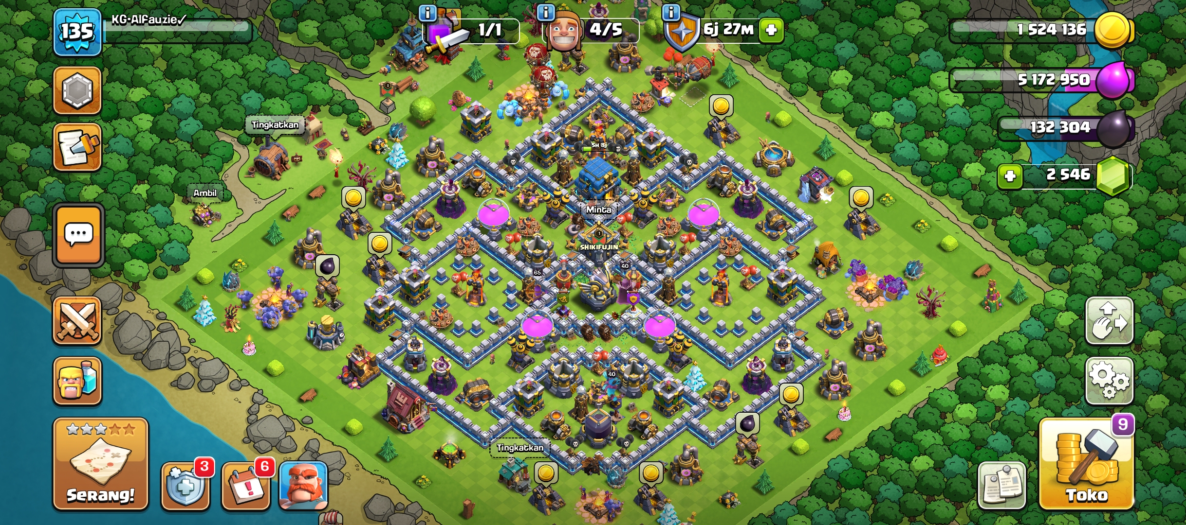 Akun COC TH 12 MAX
