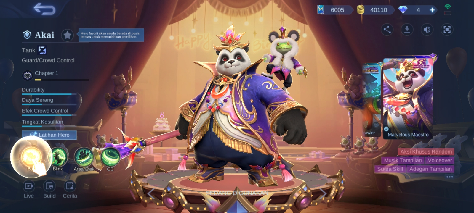Akun ML Claude Mecha Dragon PRIME + M4 Beatrix | Kolektor Senior IV | Take Segmail