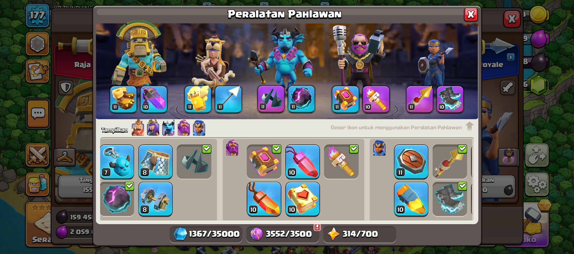 Akun COC TH 13 MAX