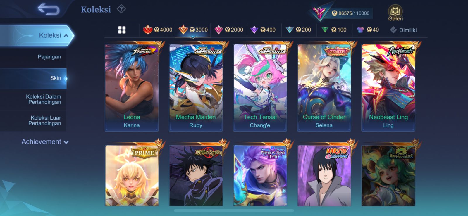 Akun Mobile legend